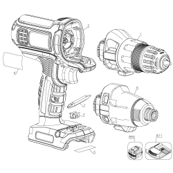 BDCDMT120IA Type 1 20v Drill/driver