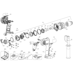 DCD950B Type 1 18v Hammer Drill 1 Unid.