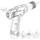 PCL120DDC-2 Tipo 1 Pc 12v Lithium Drill