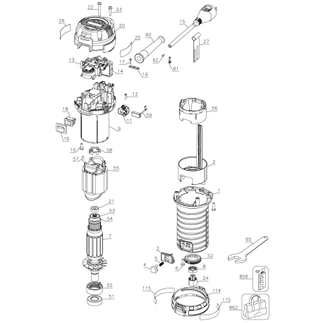 450 Tipo 1 Standard Compact Router