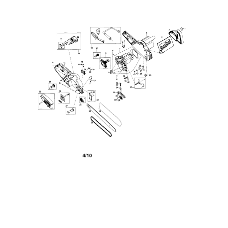 358.341190 Type 0 Electric Chain Saw