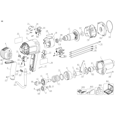 DW292K Type 1 1/2 Imp.wrench