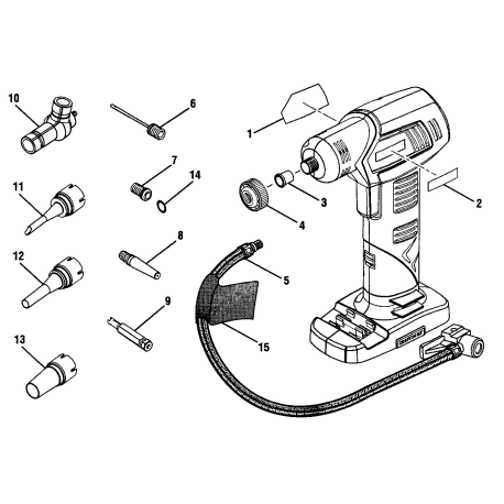 315.115860 Type 0 Handheld Inflator