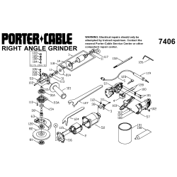 PC7406 Type 1 4 1/2 In Grinder 3 Unid.