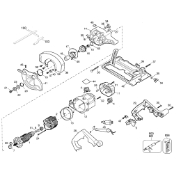 B7361 Type 1 2 1/4 Hp Circular Saw 1 Unid.