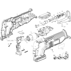 STCT1820D1 Tipo 1 18v Compact Recip Saw 2 Unid.