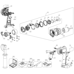 DCD910KX Type 1 12v Xrp Drill/driver Kit 1 Unid.