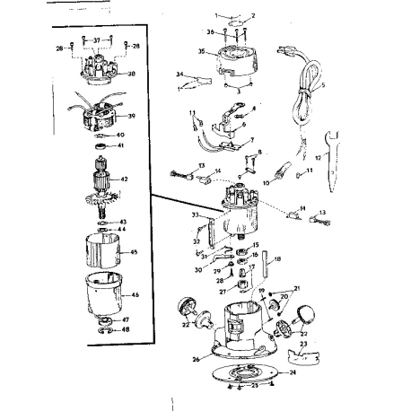 315.17361 Type 0 Craftsman Router