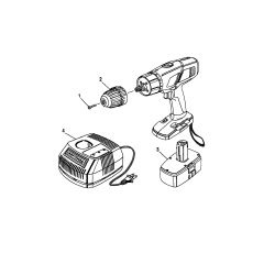 315.114480 Type 0 1/2 Cordless Drill