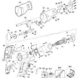 DC380KA Tipo 1 18v Cordless Reciprocatin 1 Unid.