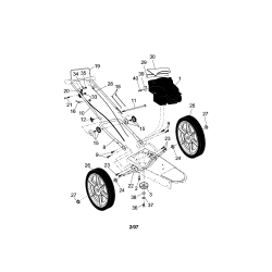 917.773710 Type 0 Wheeled Weed Trimmer