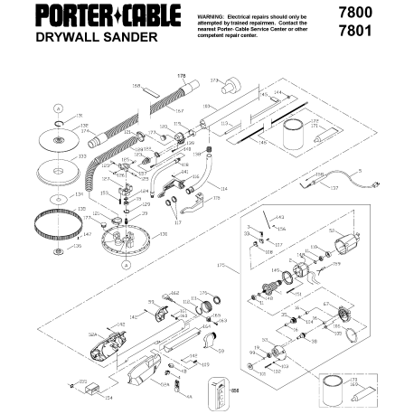 7801 Type 1 Drywallsndr-hoseless