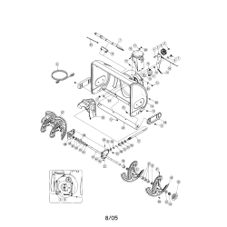 247.887900G Type 0 Snow Thrower - Gear