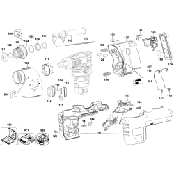 DC233KL Tipo 1 36v Hammer