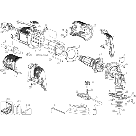 PCE605K Type 1 3amp Osc Multi-tool