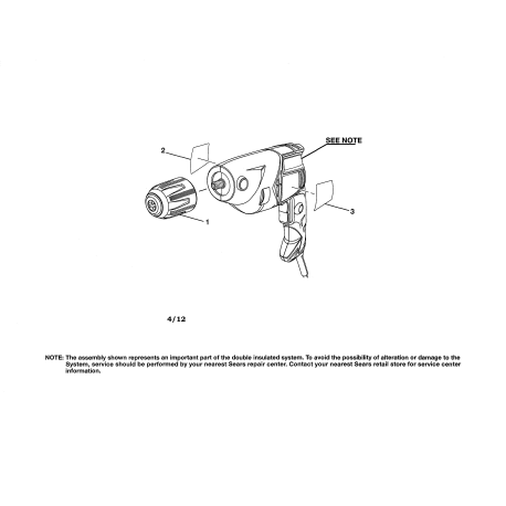 315.101141 Type 0 Rear Handle Drill