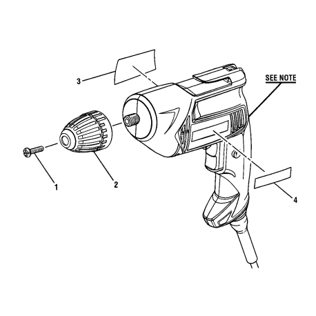 315.281260 Type 0 Rear Handle Drill