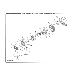 315.284610 Type 0 10 Table Saw