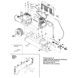 K5HGA-8P Tipo 0 5.5hp 8g Compressor 1 Unid.