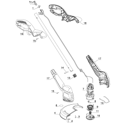 ST7700 Type 1 String Trimmer - Fob Inte 2 Unid.