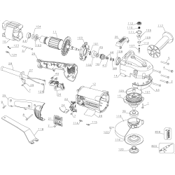 D284076 Tipo 1 6600rpm La Grinder 1 Unid.