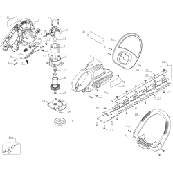 51221 Tipo 1 18 Hedge Trimmer 1 Unid.