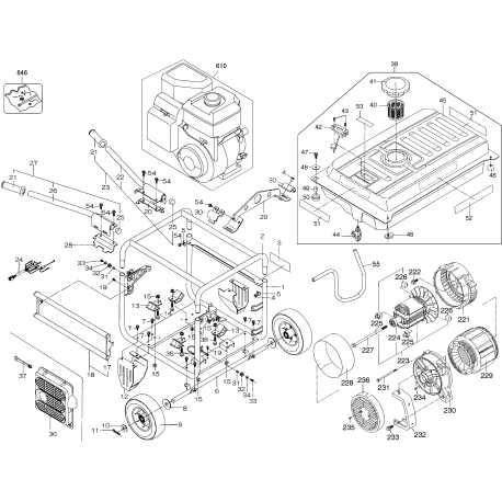 DG7000 Type 1 7000heavydutygas Generato