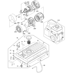 DG7000E Type 1 7000w Gas Generator