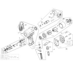 STMT74840-840 Tipo 1 1/2" Dr Mini Impact Wrenc