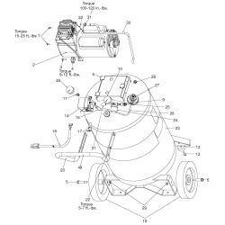 C6110 Tipo 0 150psi 25 Gallon O/f Vert