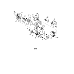 316.292640 Type 0 Gas Mini Tiller