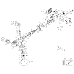 7424XP Type 1 Random Orbit Polisher 1 Unid.