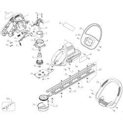 79975 Tipo 1 22 Hedge Trimmer 1 Unid.