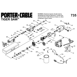 PC9735 Tipo 1 Tiger Saw Wquikclamp 1 Unid.