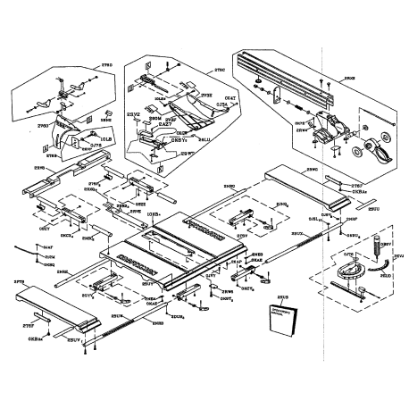 137.218070 Type 0 Table Saw/stand