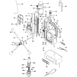 D21620 Type 1 Magnetic Drill Press 50mm