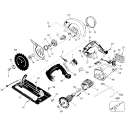 5738-46 Type 2 184mm Circular Saw 1 Unid.