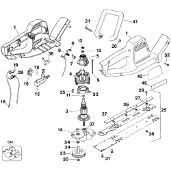 TR255 Tipo 2 16 Hedge Trimmer 3 Unid.