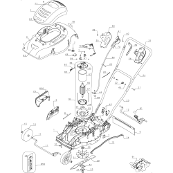 MM575 Tipo 1 18 Elect.mower 1 Unid.