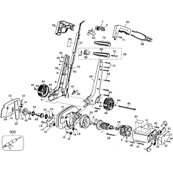 LE500 Tipo 1 2hp Lawn Edger 1 Unid.