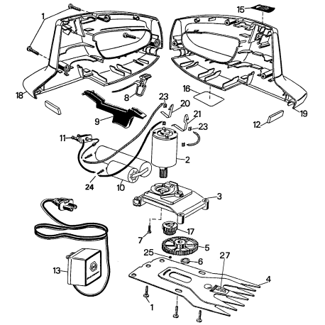 GS300 Type 1 3 Blade Grass Shear