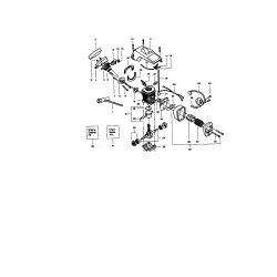 358.350160 Type 0 Gasoline Chain Saw