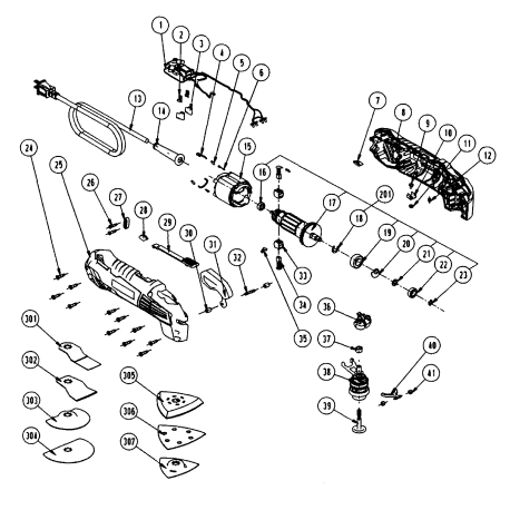 320.35078 Type 0 Multi Tool