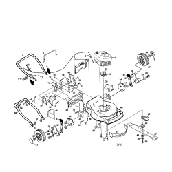 917.379300 Type 0 Rotary Lawn Mower