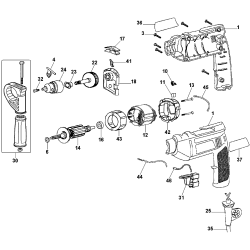 7965K Tipo 1 1/2 Vsr Hammer Drill 1 Unid.