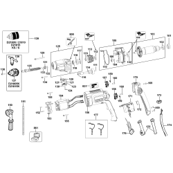 D21815K Tipo 1 1/2 Hammer Drill 1 Unid.