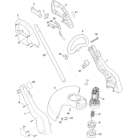 ST6800 Type 1 13 String Trimmer