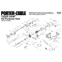 PC9737 Tipo 1 Tiger Saw Kit Keyles 1 Unid.