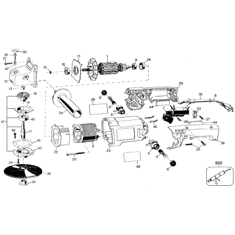 B6124 Tipo 101 7in/9in Polisher