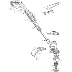 GH900 Type 1 6.5 Amp String Trimmer - 2 Unid.